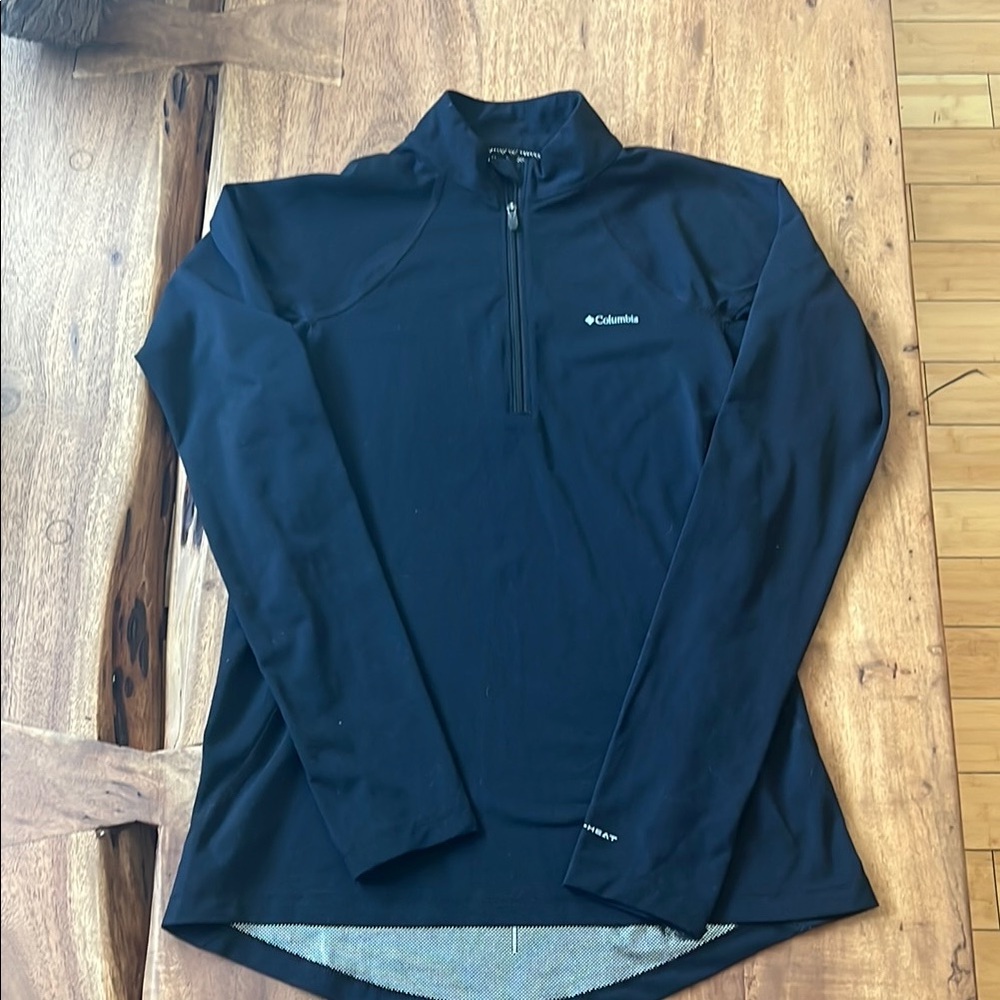Columbia Black Long Sleeve Pullover